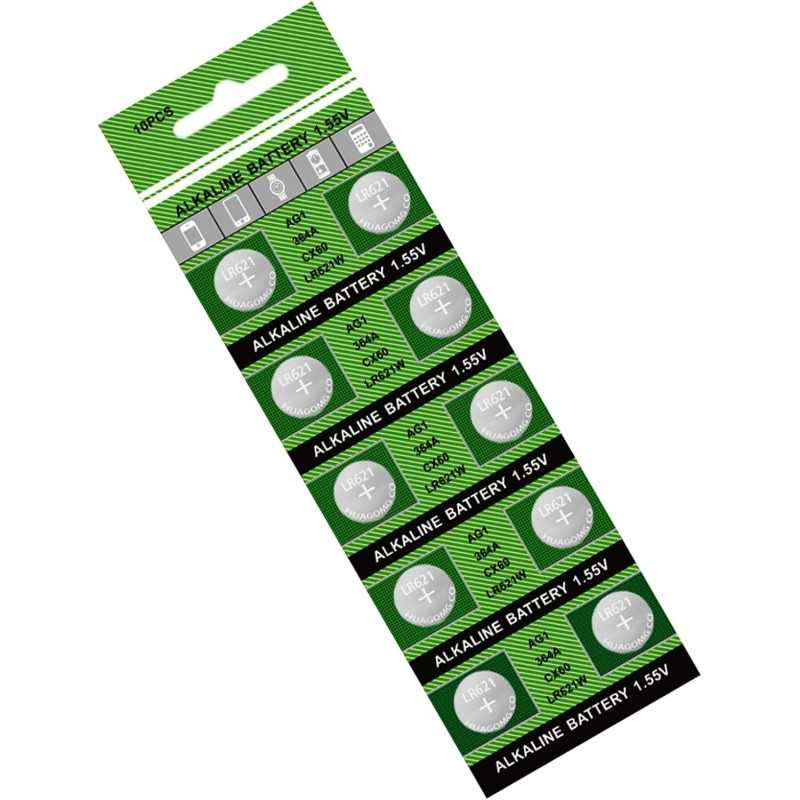 Piles bouton 364/LR621 Durabilité pour un usage quotidien Tension stable pour petits appareils électroniques