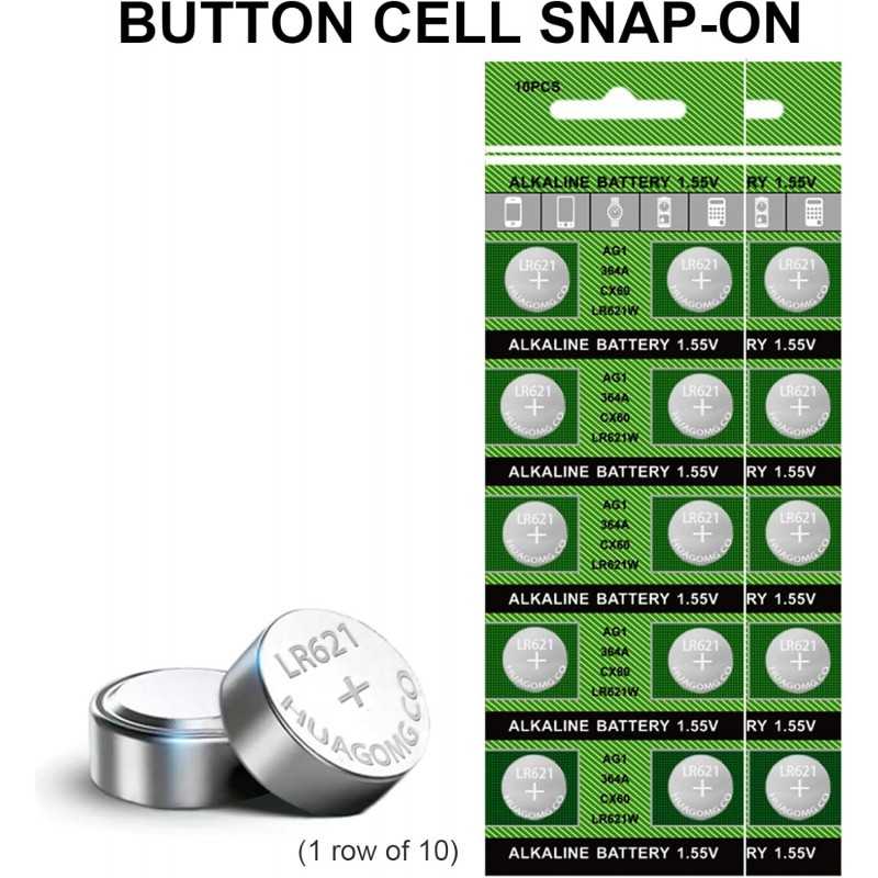 Piles bouton 364/LR621 Durabilité pour un usage quotidien Tension stable pour petits appareils électroniques