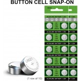 Piles bouton 364/LR621 Durabilité pour un usage quotidien Tension stable pour petits appareils électroniques