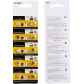 Lot de 20/10 piles bouton AG3/LR41/736 pour montre - 1,5 V - Pour petits appareils électroniques