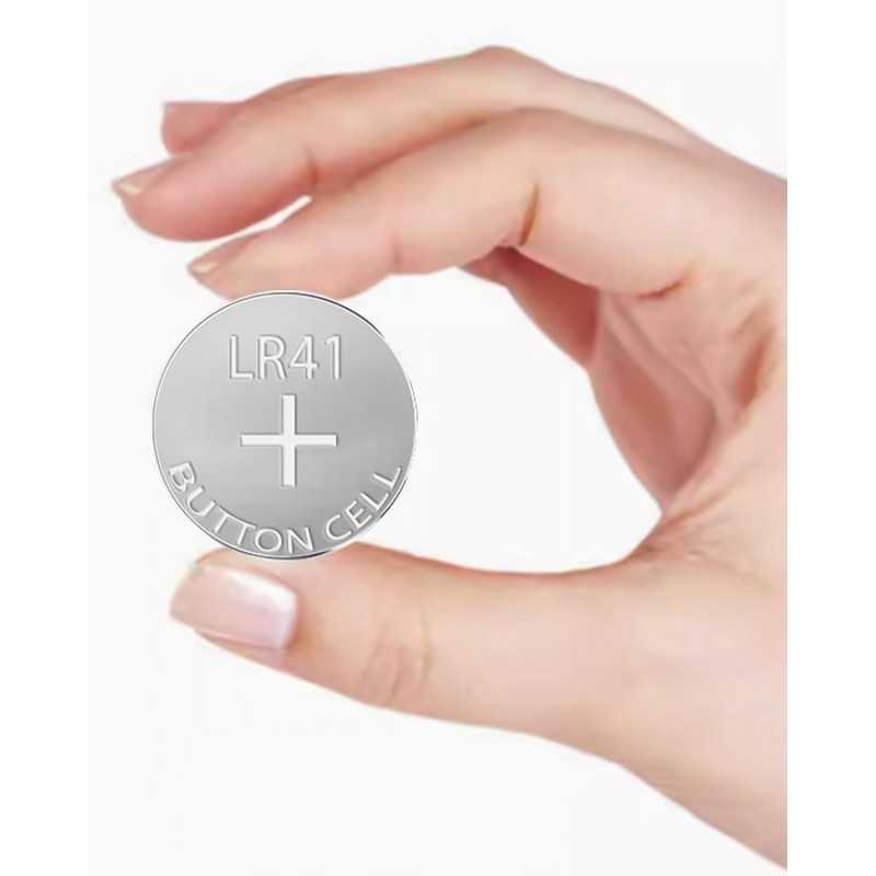 Lot de 10 piles bouton AG3 736 LR41 avec tensions stables pour montres et gadgets
