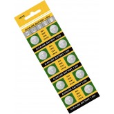 Lot de 10 piles bouton AG3 736 LR41 avec tensions stables pour montres et gadgets