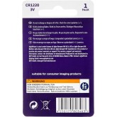 AgfaPhoto Lithium Pile bouton batterie CR 1220 , multicolore