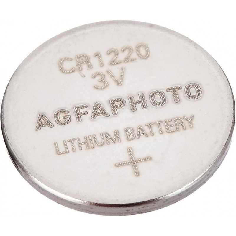 AgfaPhoto Lithium Pile bouton batterie CR 1220 , multicolore