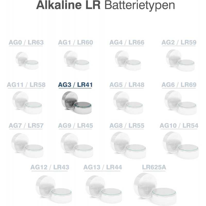 CAMELION Pile Alcaline LR44 1,5V BL2