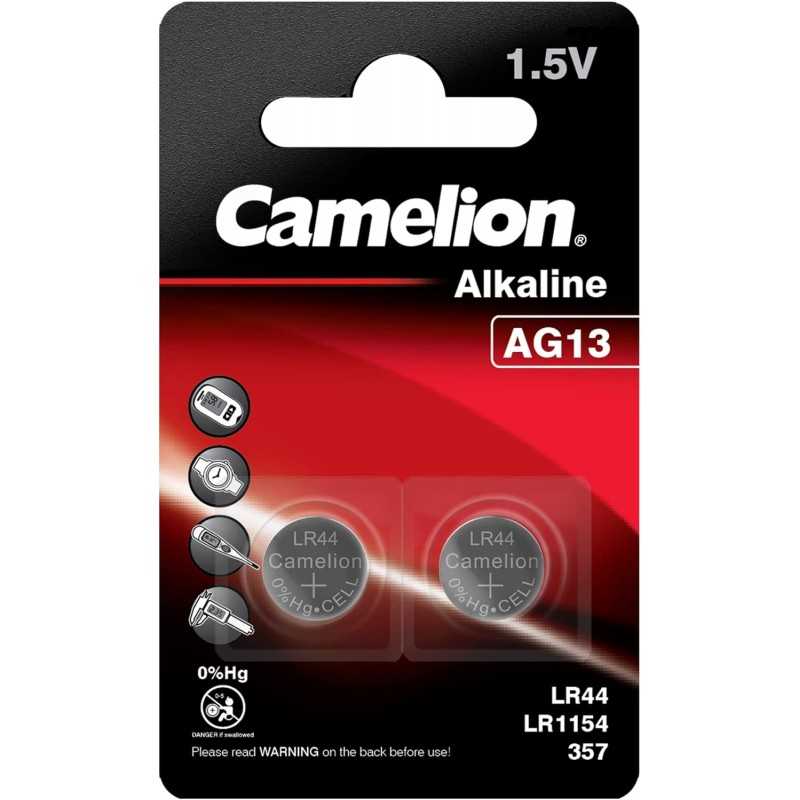CAMELION Pile Alcaline LR44 1,5V BL2
