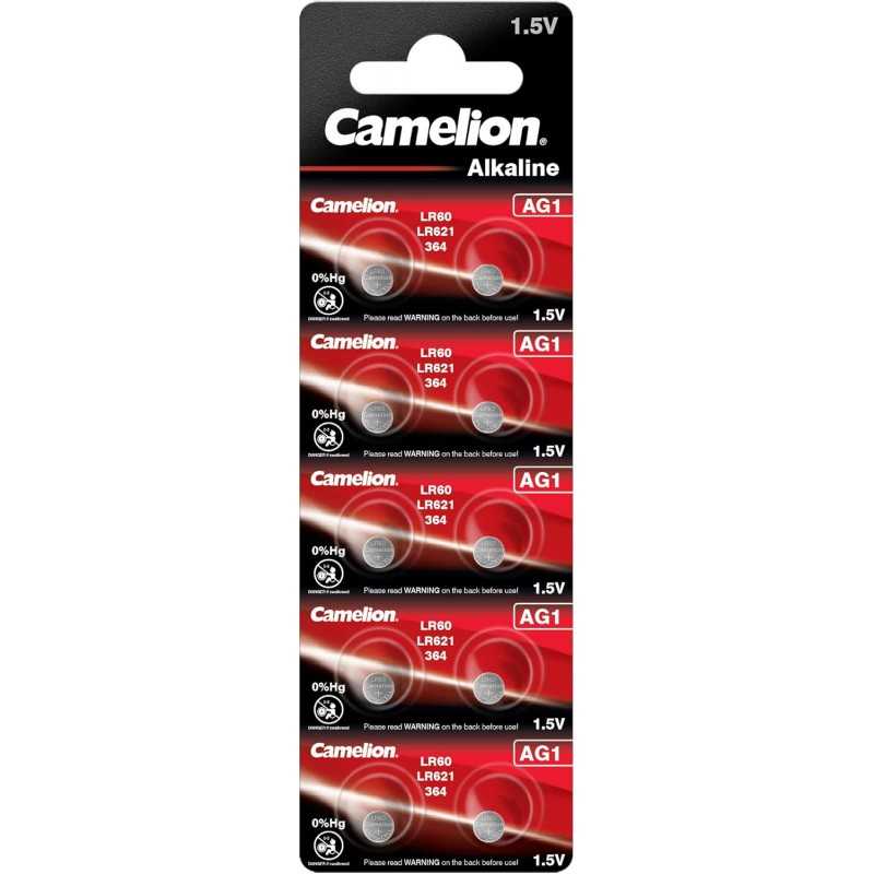 CAMELION Pile Alcaline LR44 1,5V BL2