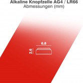 CAMELION Pile Alcaline LR44 1,5V BL2