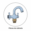 Pièces de robinets