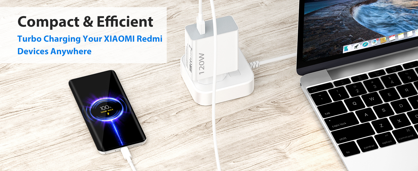 120W Chargeur Rapide