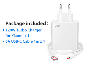 120W Chargeur Rapide